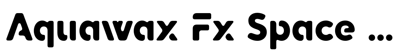 Aquawax Fx Space Ultrabold